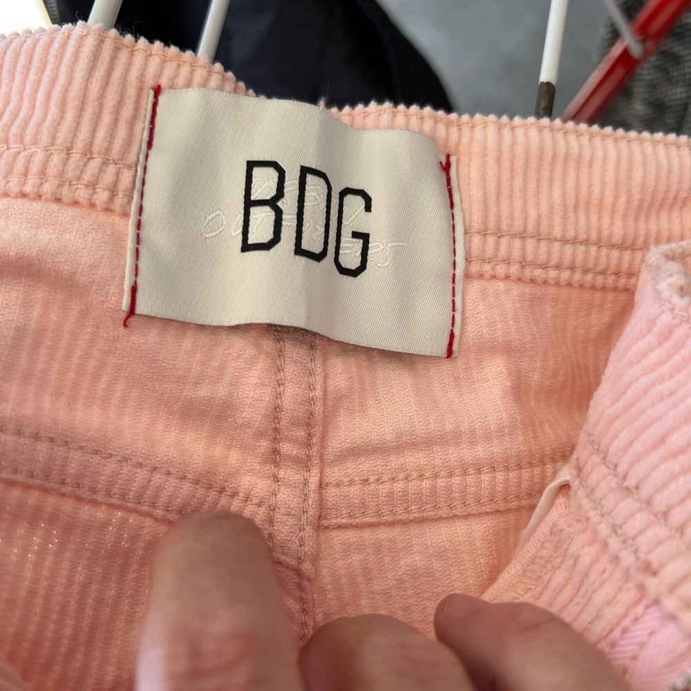 Pink Corduroy Jeans
